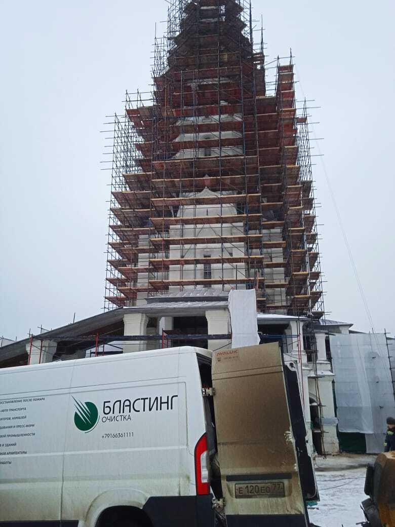 мягкий бластинг в Москве бластинг очистка фасадов